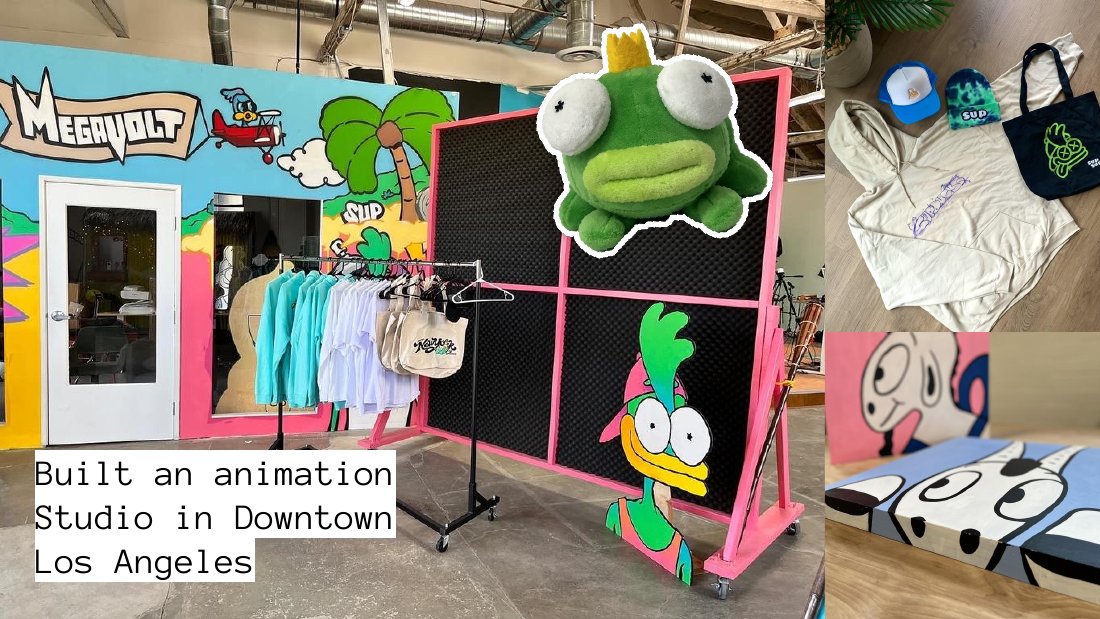 Inside the SupDucks animation studio
